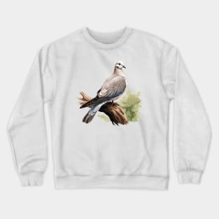 Collared Dove Crewneck Sweatshirt